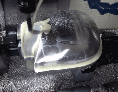 Machining of magnesium head