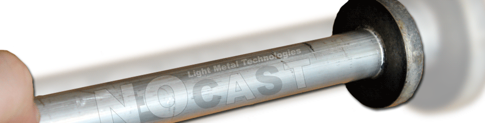 Magnesium tube with flange made in one step process 